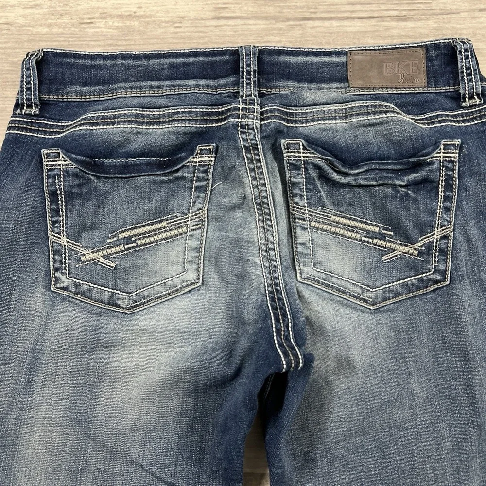 BKE Jeans Women's Sabrina Stretch Capris Denim Pants Size 30 (Actual 32X23.5) - Picture 10 of 11